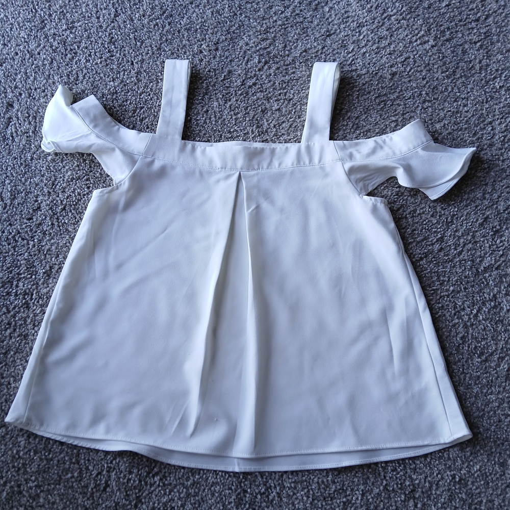 Forever 21 Cream Blouse